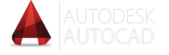 AutoCAD Logo White Color Image
