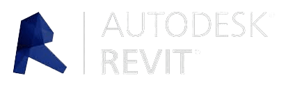 Autodesk Revit Logo White Color